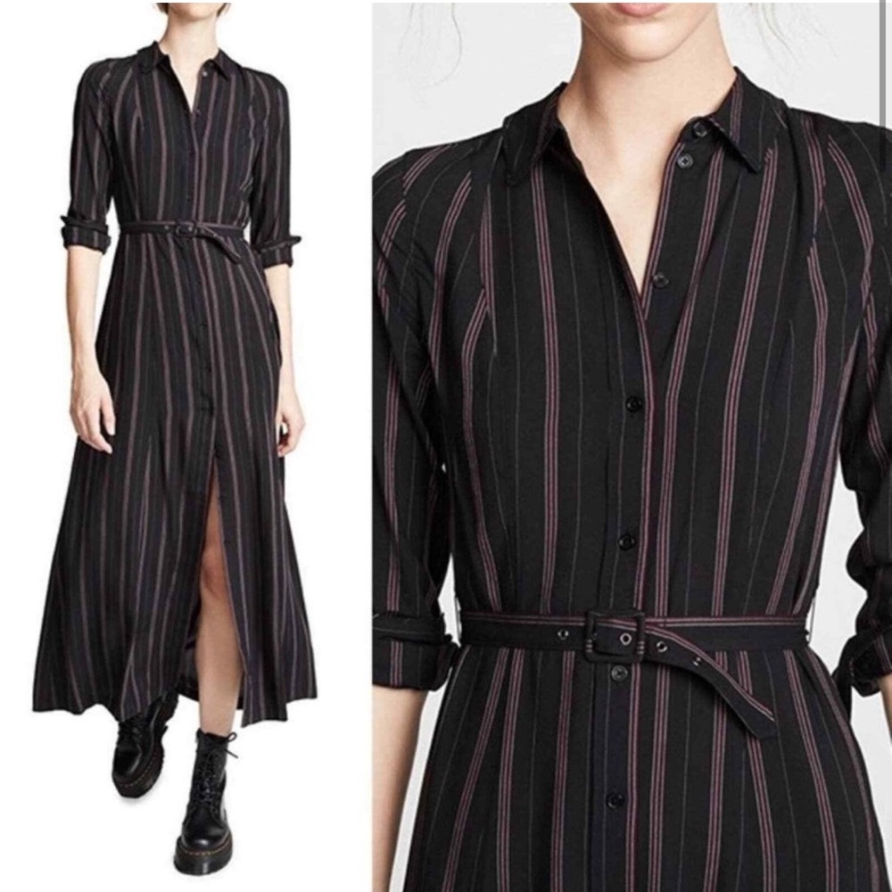 Maxi long sleeve dress